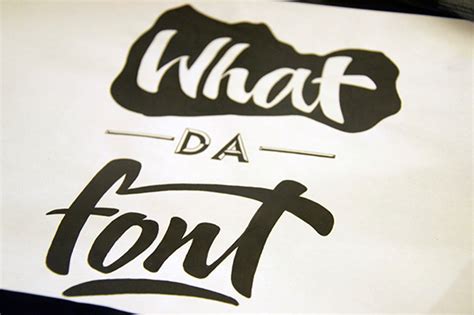 whats da font by image.